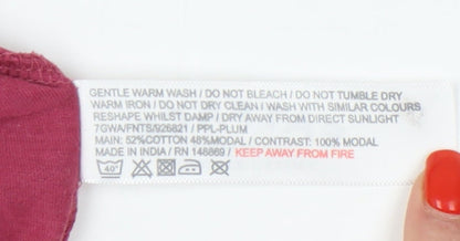 Fatface Women's Pink Tank Top, Size 8, Round Neck