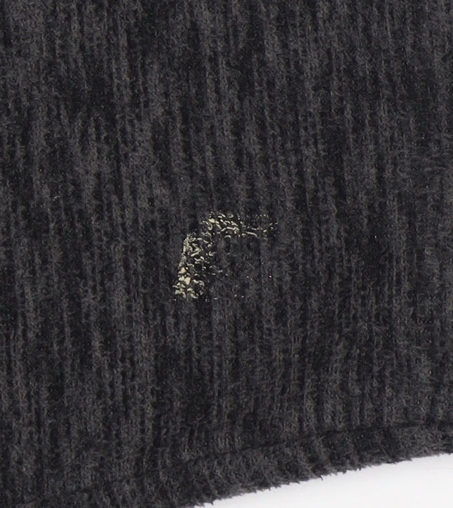Mens UK Size M Mountain Warehouse Black 1/4 Zip Sweatshirt