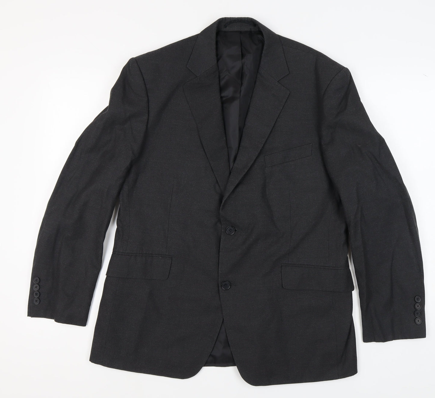 Mens UK Size 42 Dehavilland Regular Grey Suit Jacket