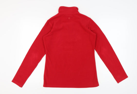 Womens UK Size S Mountain Warehouse Red Pullover Sweatshirt