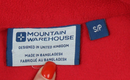 Womens UK Size S Mountain Warehouse Red Pullover Sweatshirt