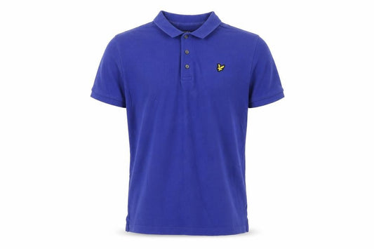 Lyle & Scott Boys Blue Polo Shirt, Size 12-13 Years, Logo Accent