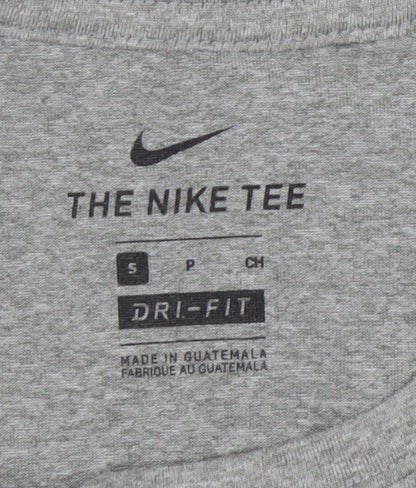 Nike Men’s Grey Graphic Print T-Shirt - Size S