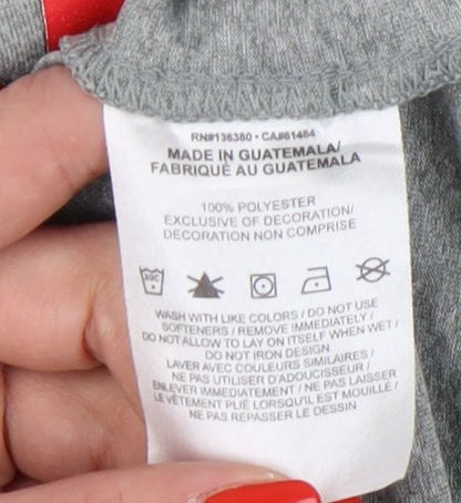 Nike Men’s Grey Graphic Print T-Shirt - Size S