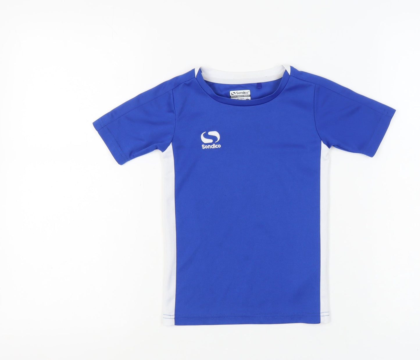 Sondico Boys' Blue Football T-Shirt, 3-4 Years, Sports Activewear