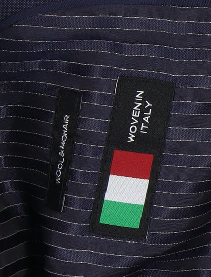 Austin Reed Men's Blue Blazer, Size 40R, Mohair Blend