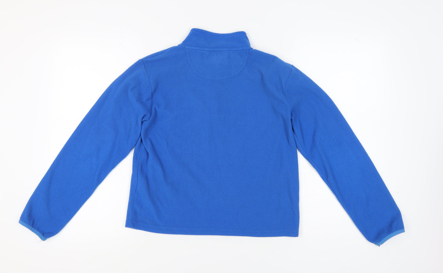Peter Storm Girls Blue 1/4 Zip Fleece Sweatshirt 13 Years