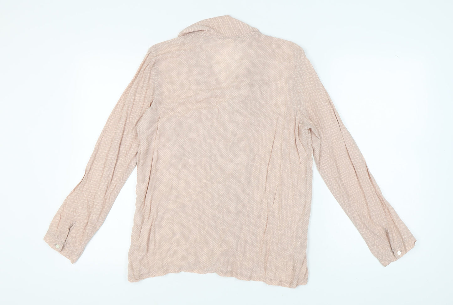 Calvin Klein Women's Beige Pyjama Shirt M