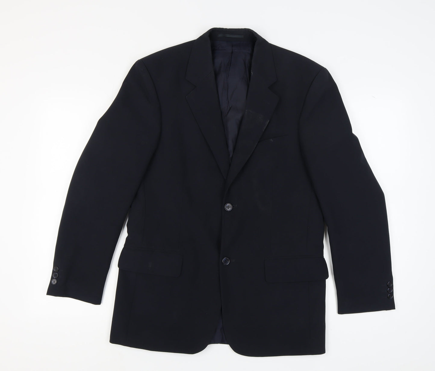 Mens UK Size 38 Farah Regular Blue Suit Jacket