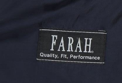 Mens UK Size 38 Farah Regular Blue Suit Jacket