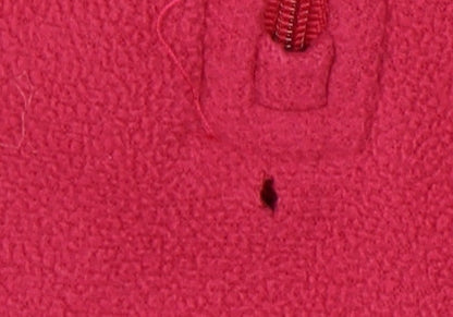 Peter Storm Girls Red Fleece Pullover Sweatshirt 13 Years