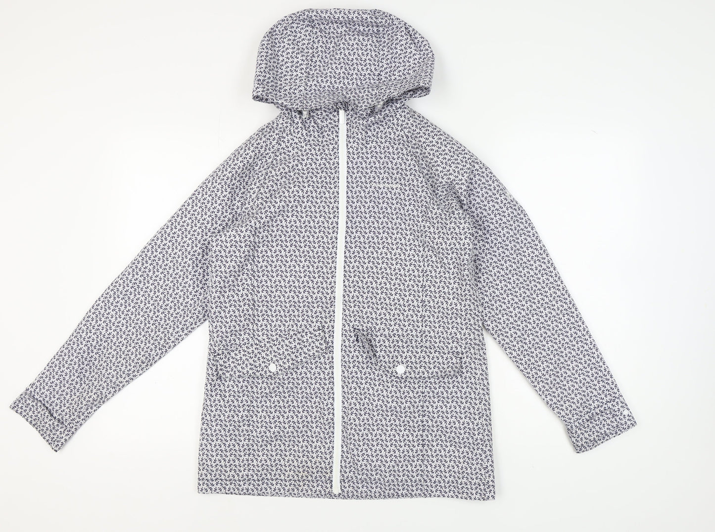 Womens UK Size 8 Craghoppers Blue Rain Coat