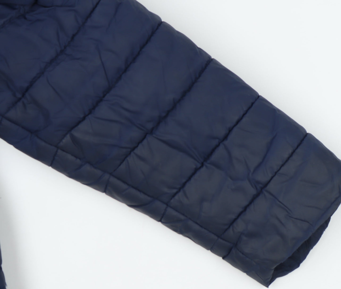 Mens UK Size M JACK & JONES Blue Puffer Jacket