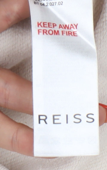 Reiss Girls Beige Hoodie, 6-7 Years, Cotton Pullover