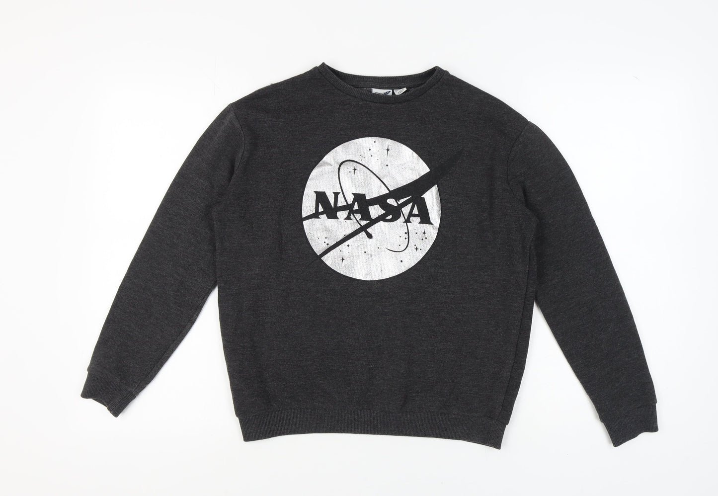 NASA Graphic Sweatshirt, Black, Size 10