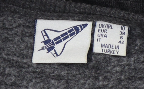 NASA Graphic Sweatshirt, Black, Size 10