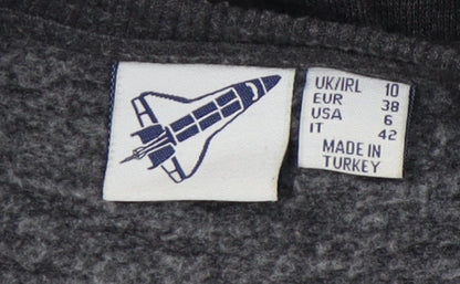 NASA Graphic Sweatshirt, Black, Size 10