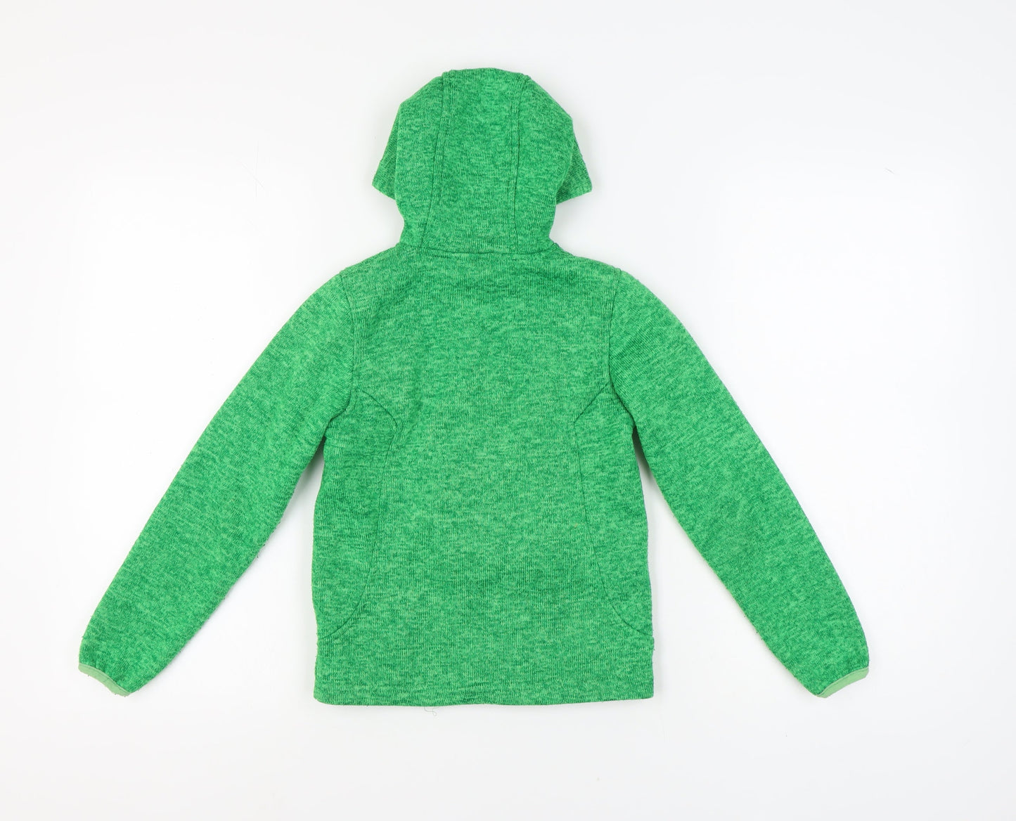 Comptoir Des Montagnes Boys Green Hooded Jacket, 10 Years