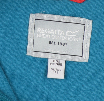 Regatta Unisex Kids Blue Fleece Pullover Sweatshirt 11-12Y