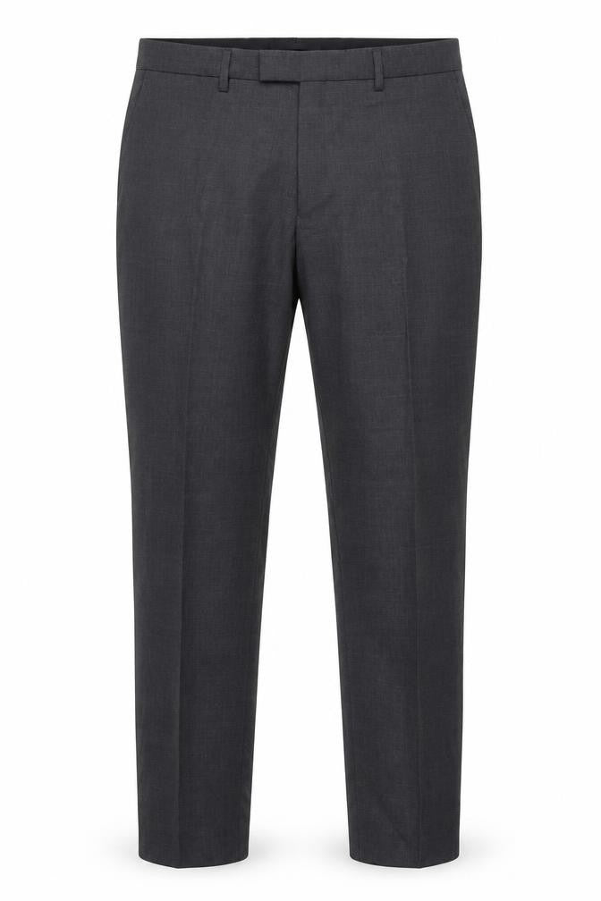 Mens UK Size 34 T.M. Lewin Regular Fit Dress Pants Grey Trousers
