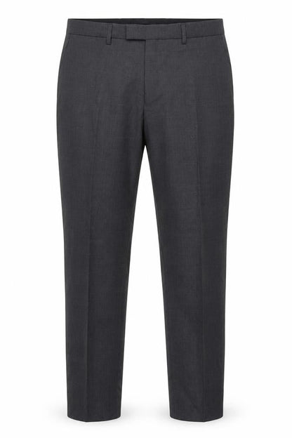 Mens UK Size 34 T.M. Lewin Regular Fit Dress Pants Grey Trousers