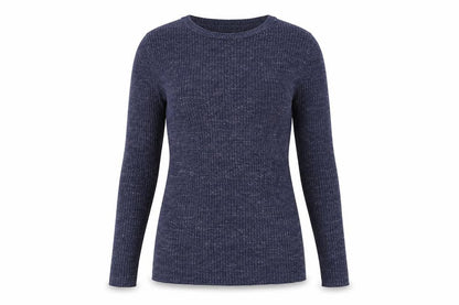 FatFace Women's Blue Crew Neck Pullover Jumper Size 8