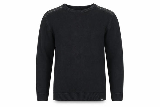 Mens UK Size M adidas Black Pullover Jumper