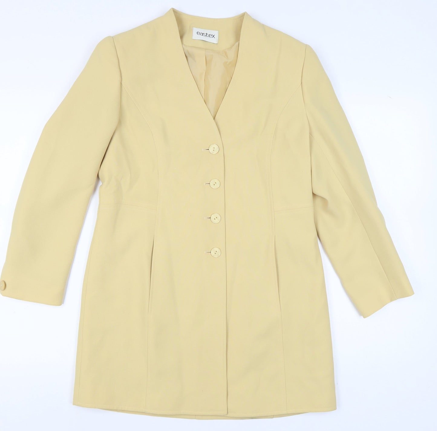 Eastex Women's Beige Long Blazer Size 10