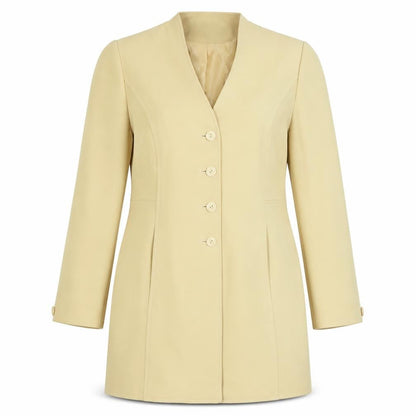 Womens UK Size 10 Eastex Regular Beige Blazer