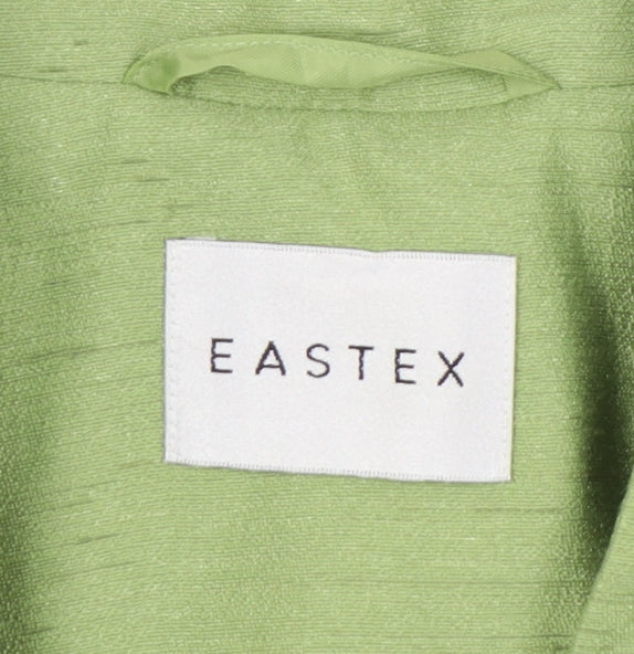 Eastex Women's Green Blazer Size 10 Long Sleeve