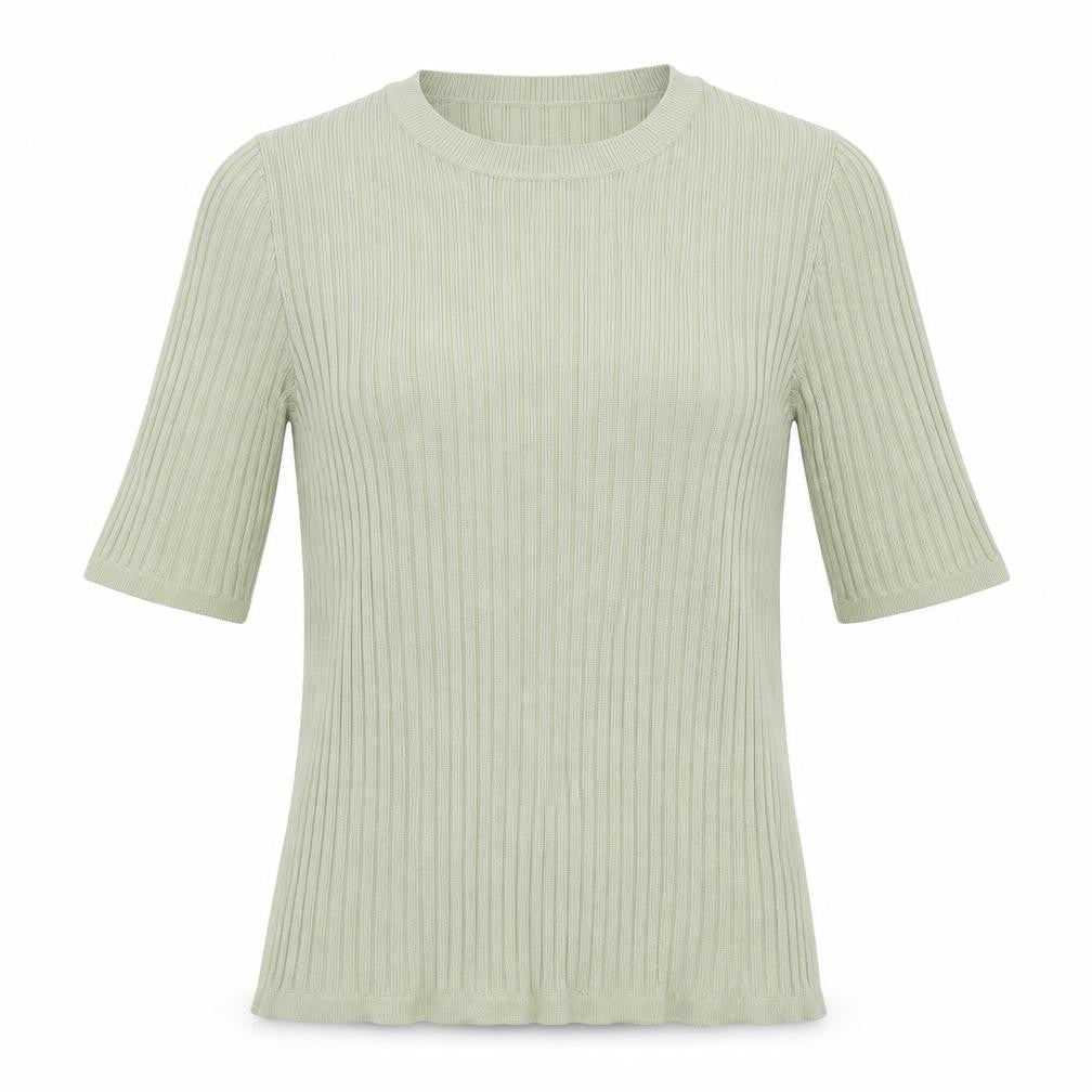 Guess Women’s Green 3/4 Sleeve Knit T-Shirt M