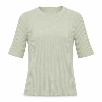 Guess Women’s Green 3/4 Sleeve Knit T-Shirt M