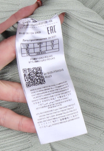 Guess Women’s Green 3/4 Sleeve Knit T-Shirt M