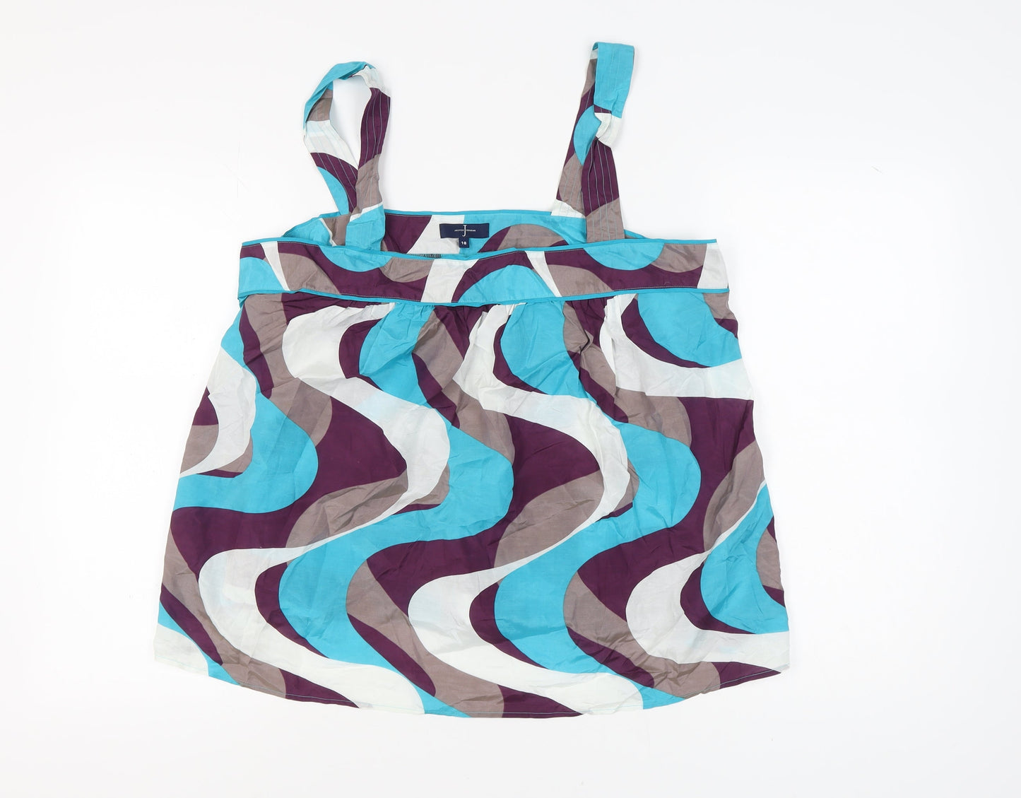 Jasper Conran Women's Multicoloured Camisole Tank, Size 18