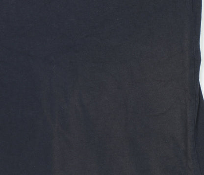 Weird Fish Men's Blue Graphic T-Shirt, Small, Funny