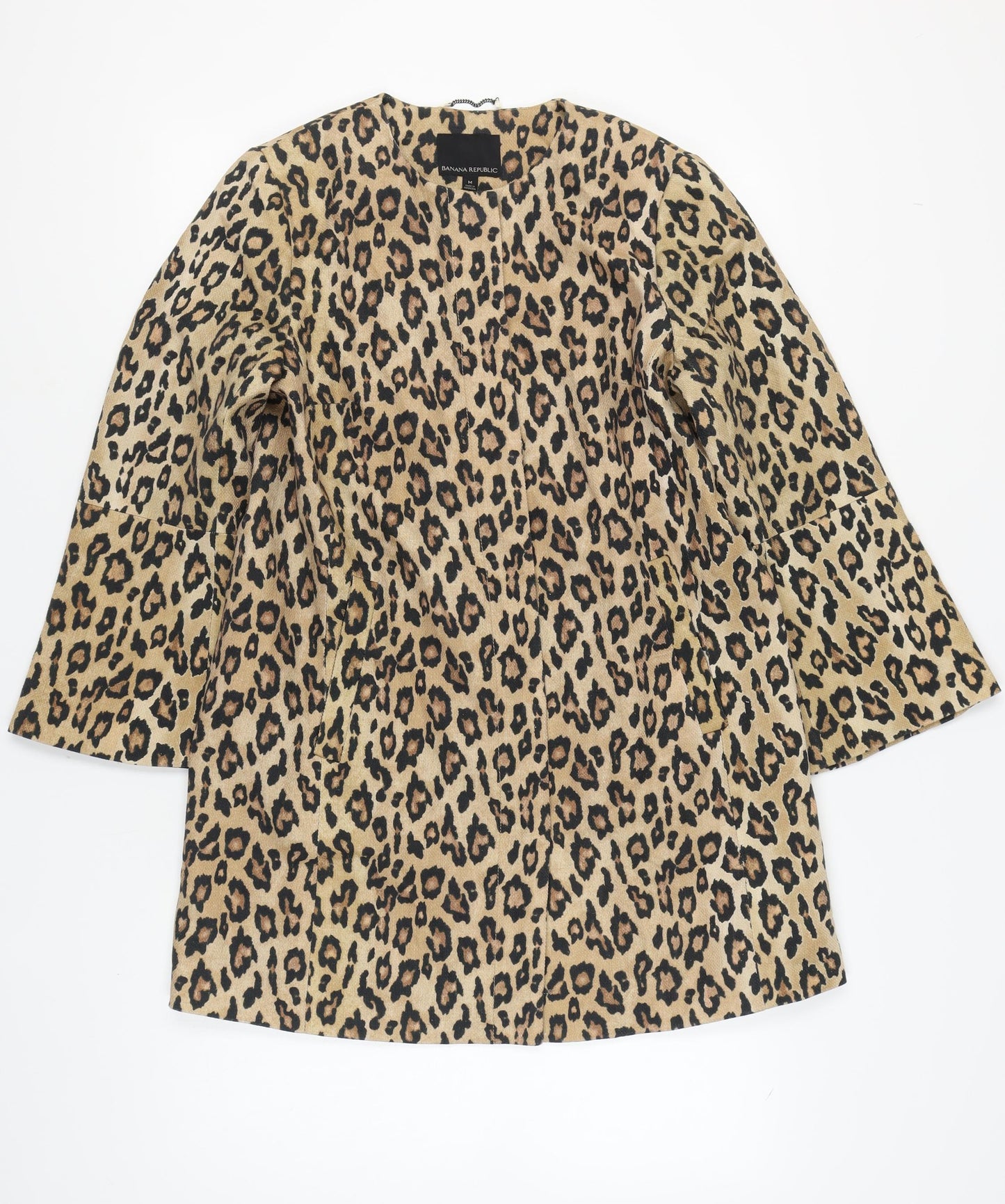 Banana Republic Women's Leopard Jacket M Multicoloured