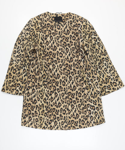 Banana Republic Women's Leopard Jacket M Multicoloured