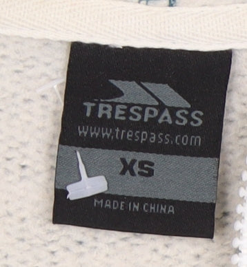 Trespass Unisex Blue XS Full Zip Hoodie