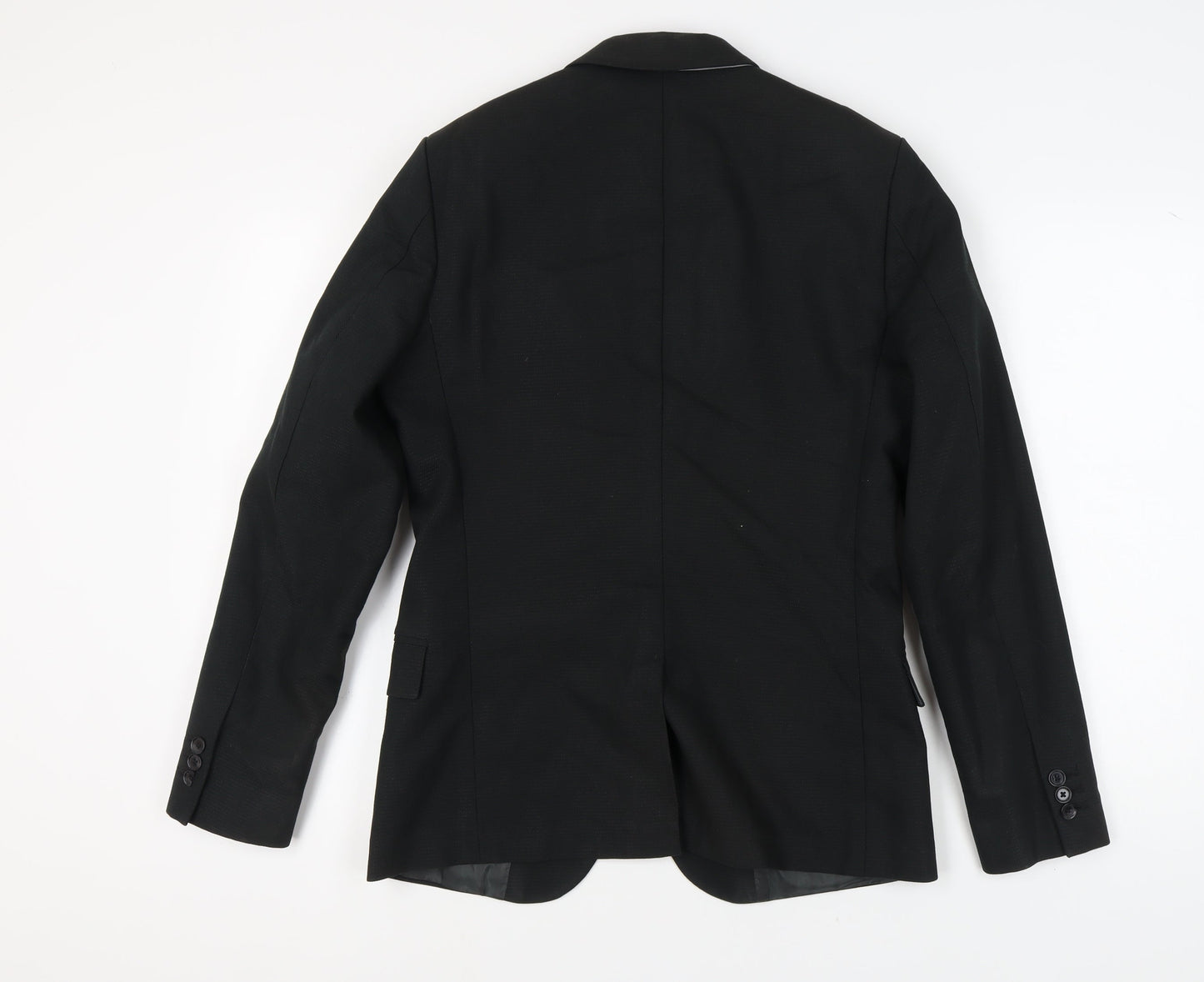 Mens UK Size M Calvin Klein Regular Black Suit Jacket
