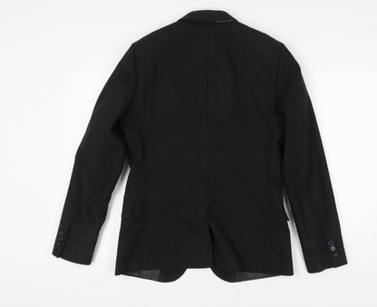 Mens UK Size M Calvin Klein Regular Black Suit Jacket