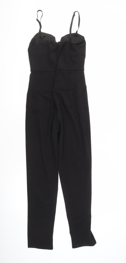 New Look Women's Black Sleeveless Jumpsuit Size 8