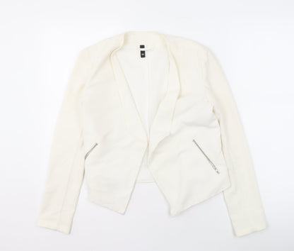 Divided Women's White Blazer Size 10 - Formal Workwear