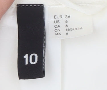 Divided Women's White Blazer Size 10 - Formal Workwear