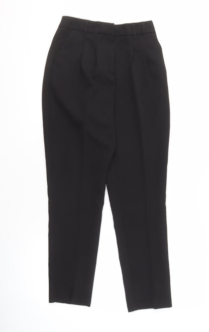 New Look Women's Black Straight Trousers Size 6