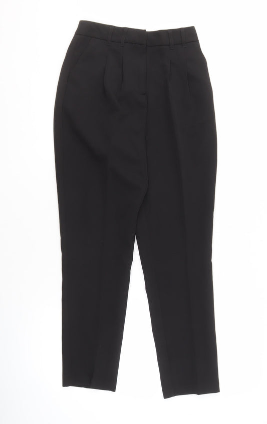 New Look Women's Black Straight Trousers Size 6