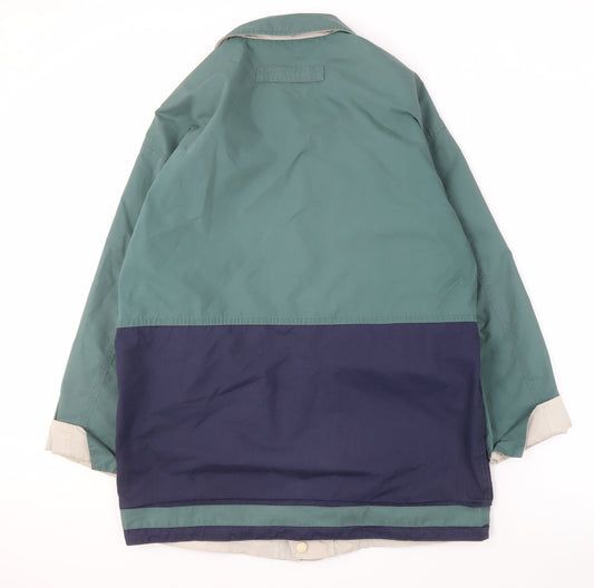 C&A Unisex Green Blue Jacket Size 46 Casual