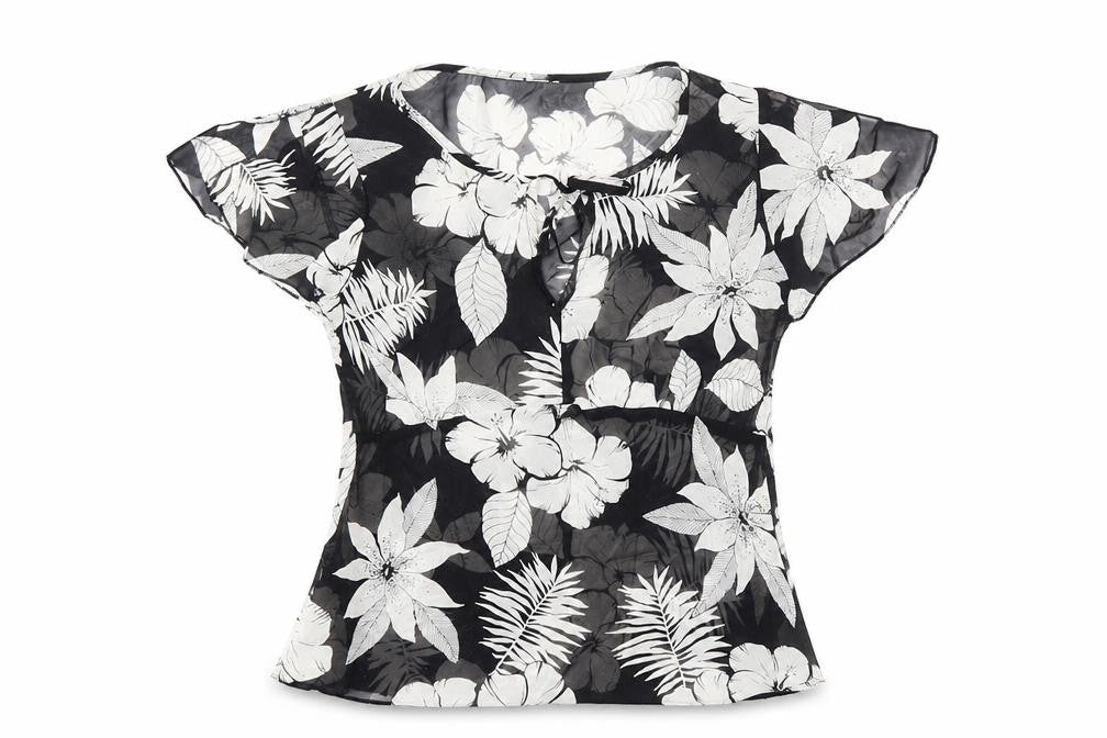 Womens UK Size 14 Wallis Black Basic Blouse