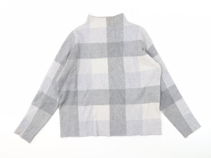 Womens UK Size M Tahari Grey Pullover Jumper