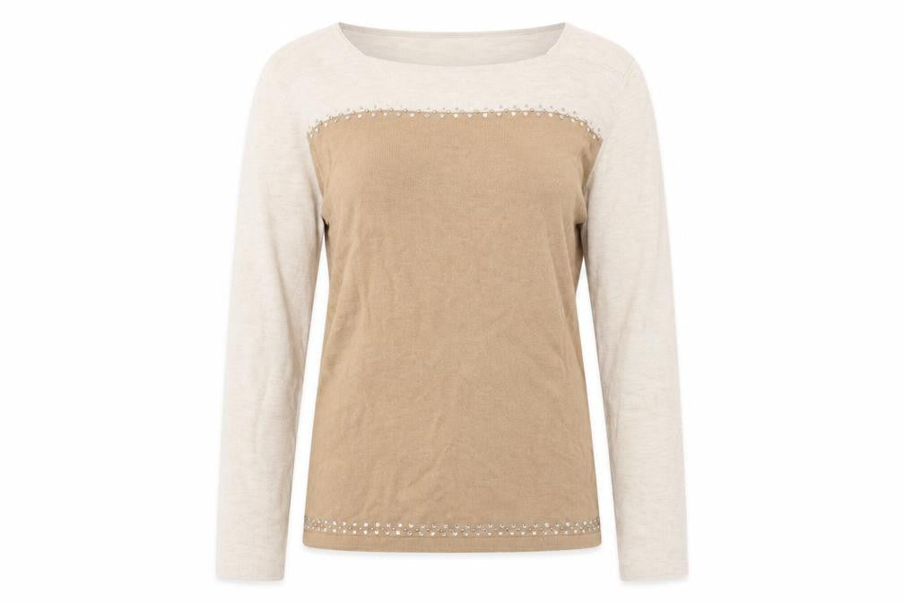 Womens UK Size 14 NEXT Beige Pullover Jumper