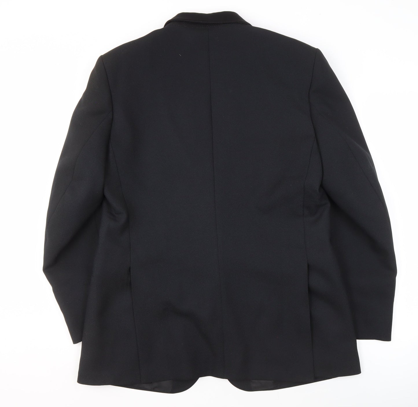 Mens UK Size 44 Dunn & Co Regular Black Suit Tuxedo